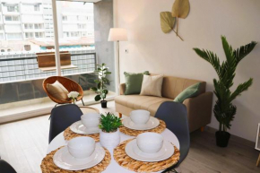 HOM I Nuevo y Comodo Depto 1D1B 2PAX Santiago
